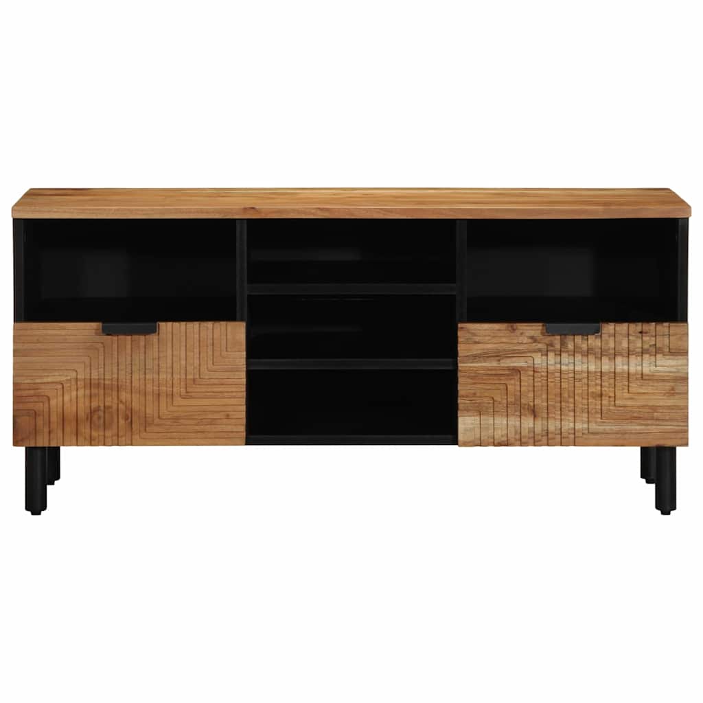 TV Eenheden Massief Acaciahout 100 x 33,5 x 46 cm Bewerkt hout is nu te koop bij PeponiXL, paradijselijk wonen!