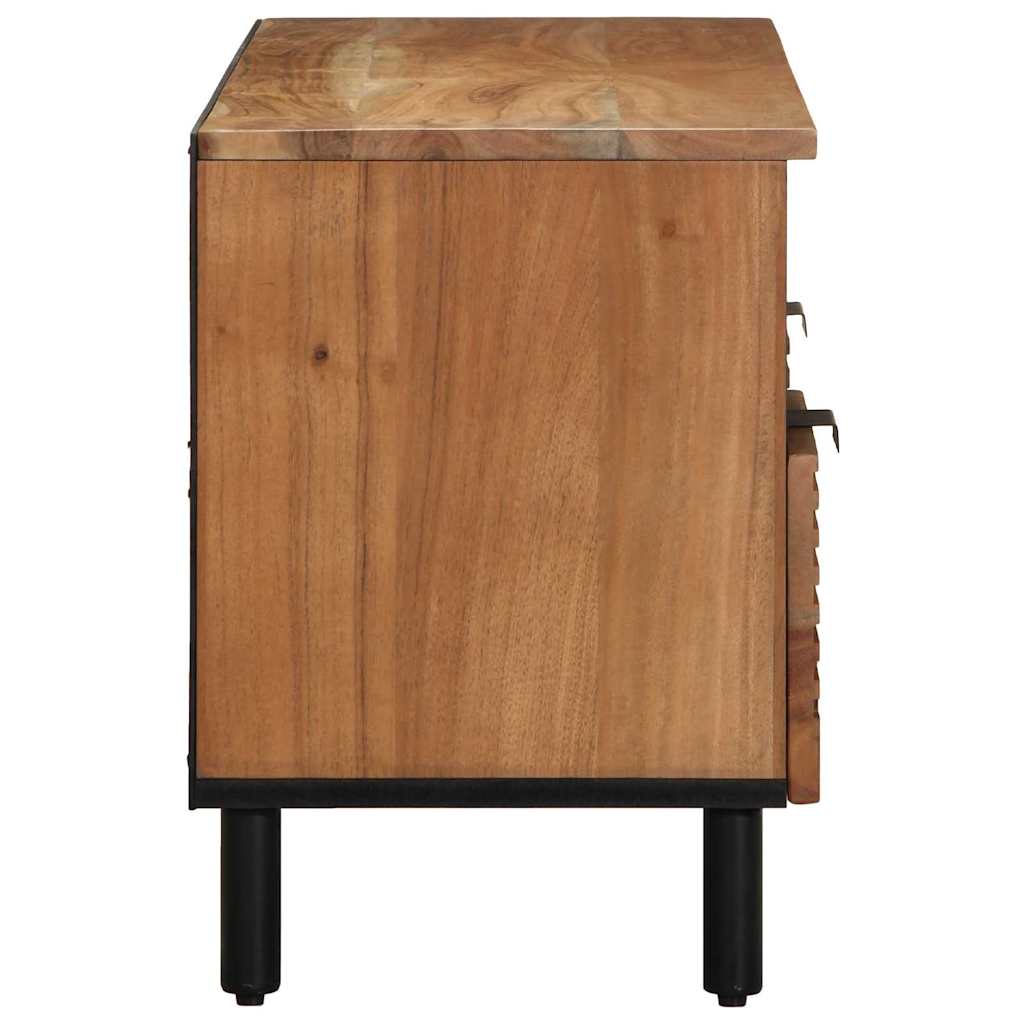 TV Eenheden Massief Acaciahout 100 x 33,5 x 46 cm Bewerkt hout is nu te koop bij PeponiXL, paradijselijk wonen!