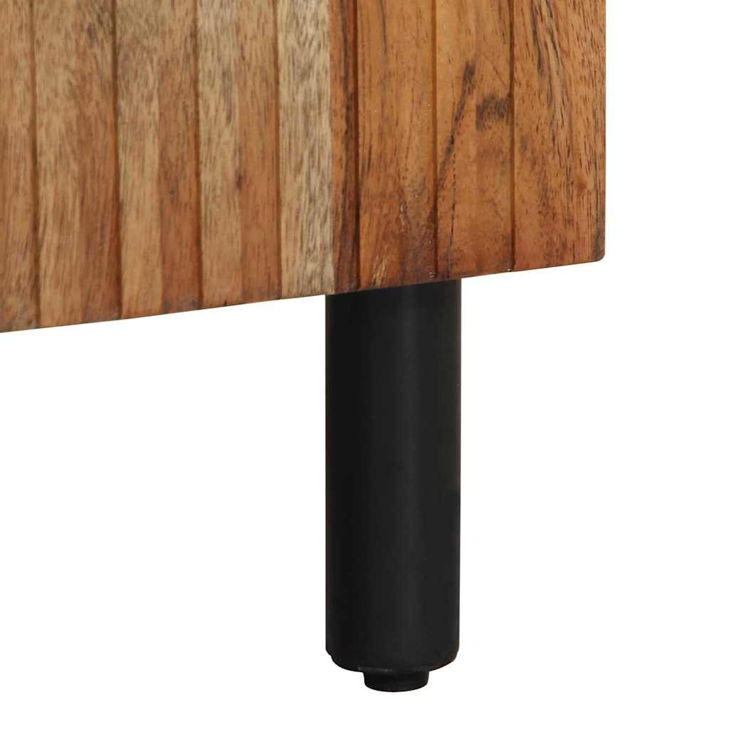 Badkamertenk te kast Massief Acaciahout 38 x 33 x 160 cm is nu te koop bij PeponiXL, paradijselijk wonen!