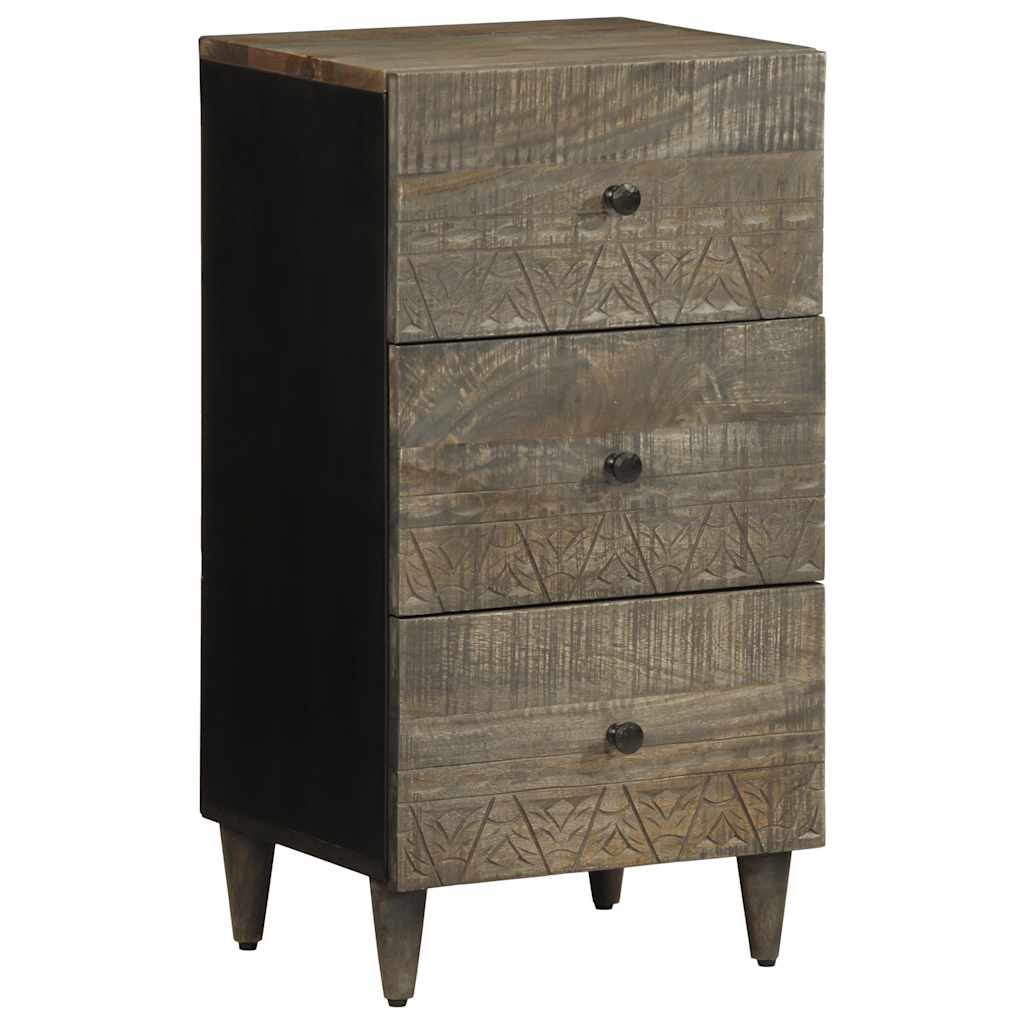 Dressoir 40x33x75 cm massief mangohout is nu te koop bij PeponiXL, paradijselijk wonen!