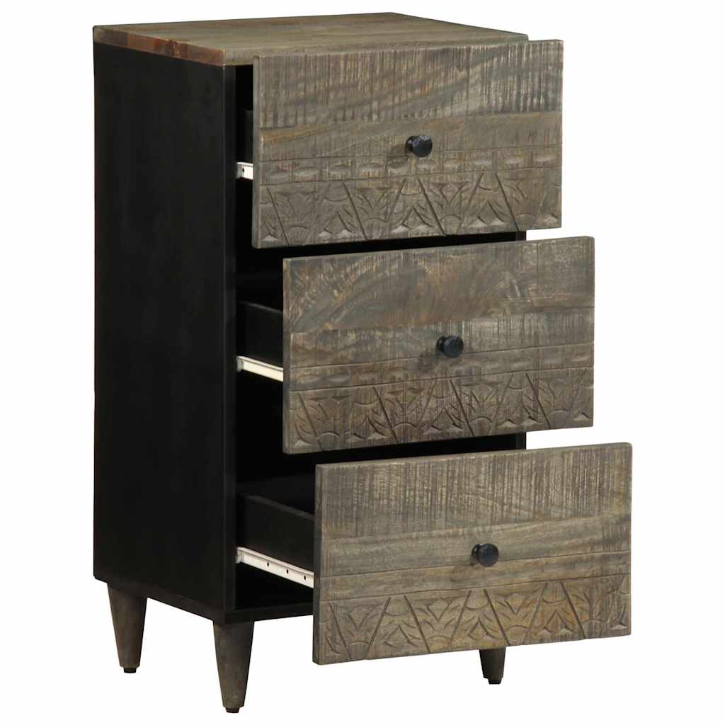 Dressoir 40x33x75 cm massief mangohout is nu te koop bij PeponiXL, paradijselijk wonen!