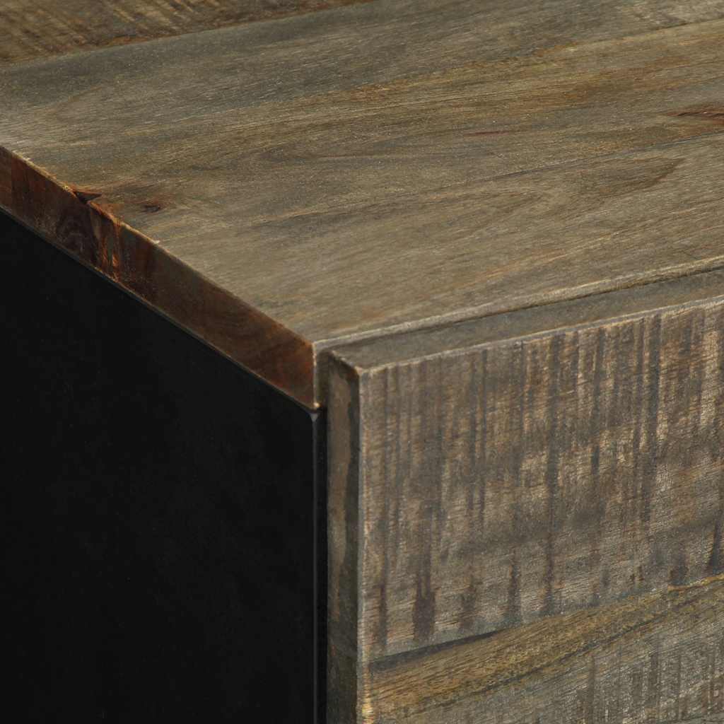 Dressoir 40x33x75 cm massief mangohout is nu te koop bij PeponiXL, paradijselijk wonen!