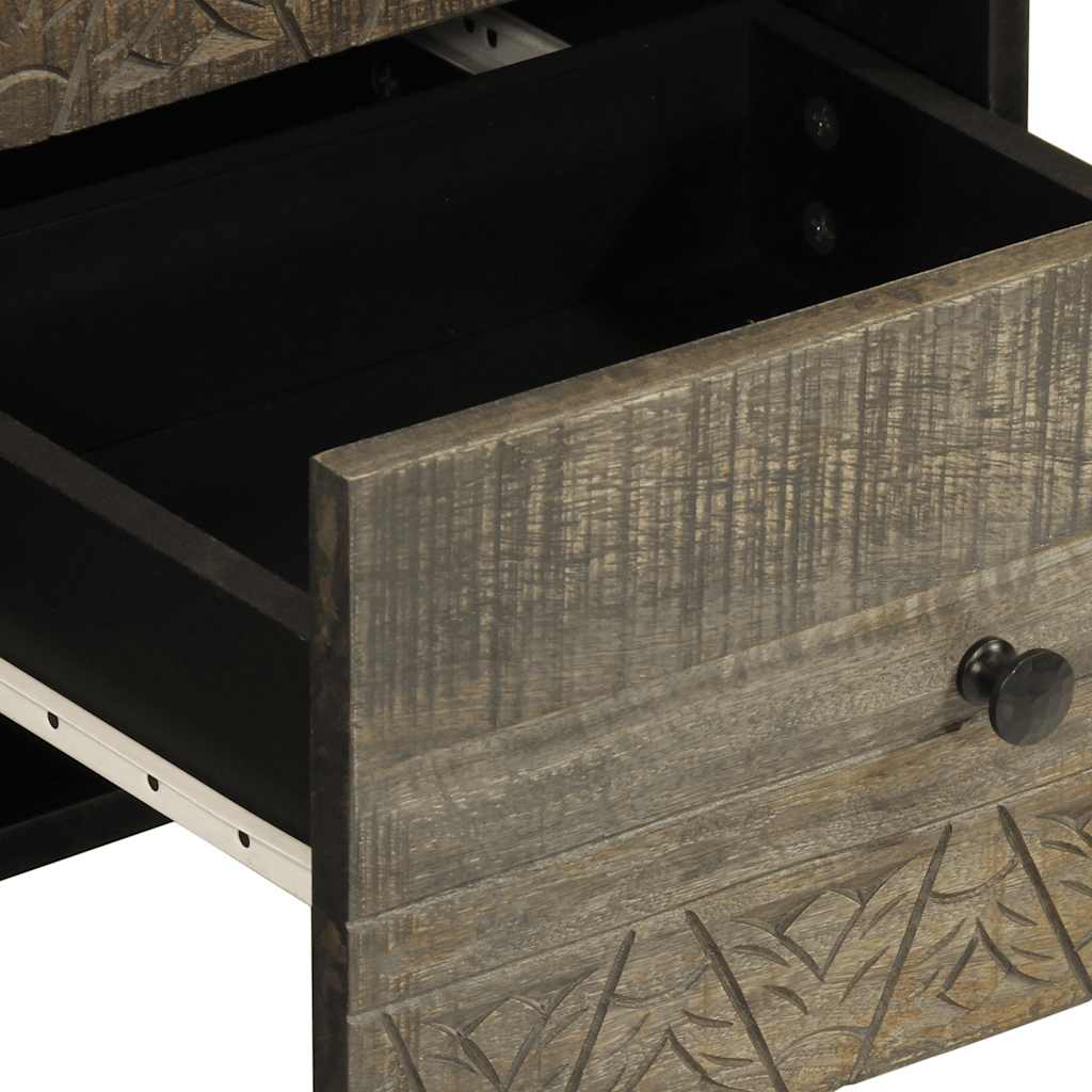 Dressoir 40x33x75 cm massief mangohout is nu te koop bij PeponiXL, paradijselijk wonen!