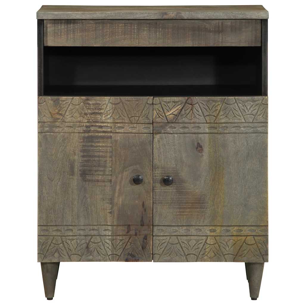 Dressoir 60x33x75 cm massief mangohout is nu te koop bij PeponiXL, paradijselijk wonen!