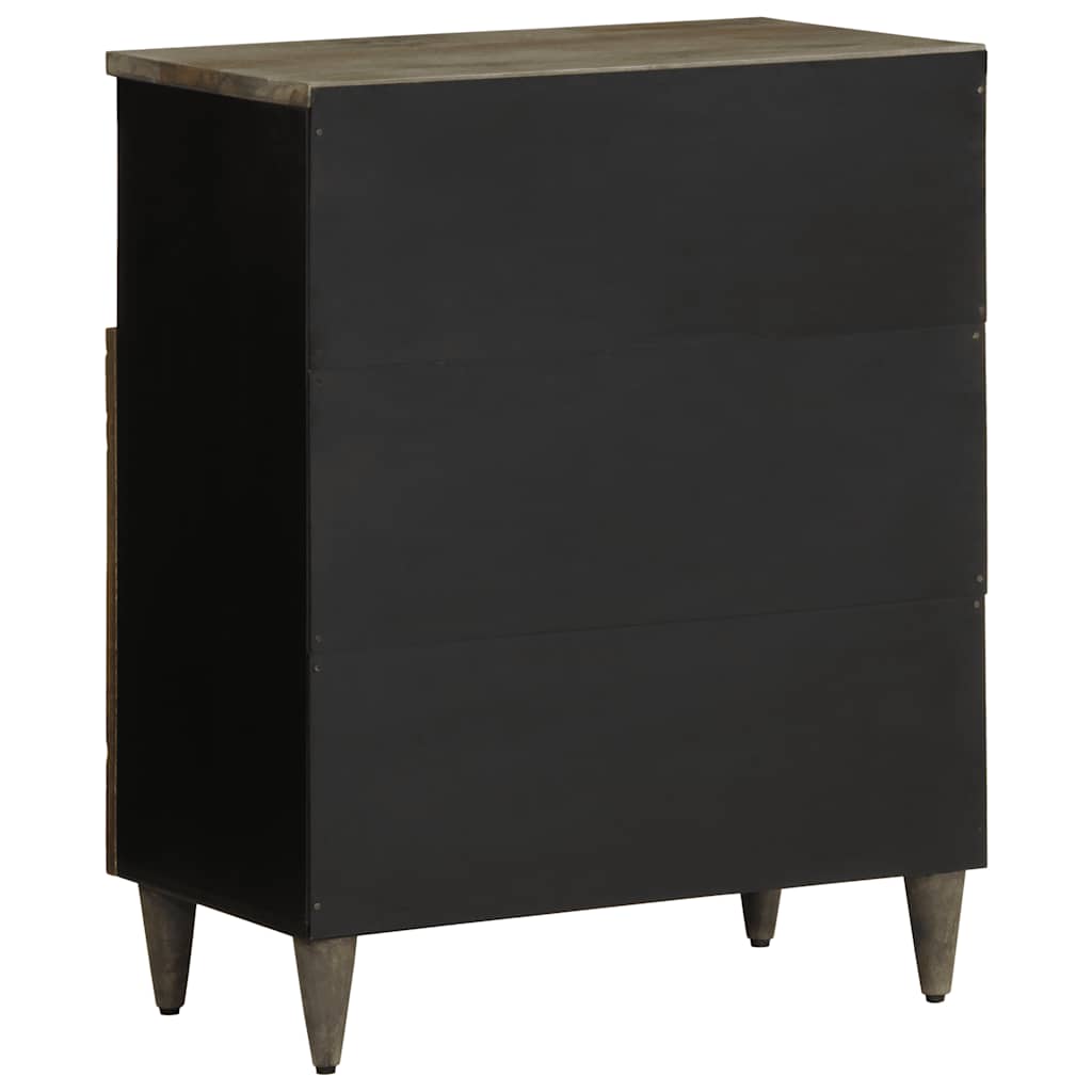 Dressoir 60x33x75 cm massief mangohout is nu te koop bij PeponiXL, paradijselijk wonen!