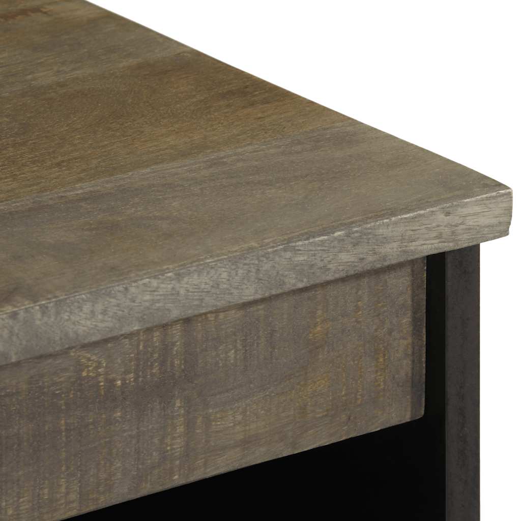 Dressoir 60x33x75 cm massief mangohout is nu te koop bij PeponiXL, paradijselijk wonen!