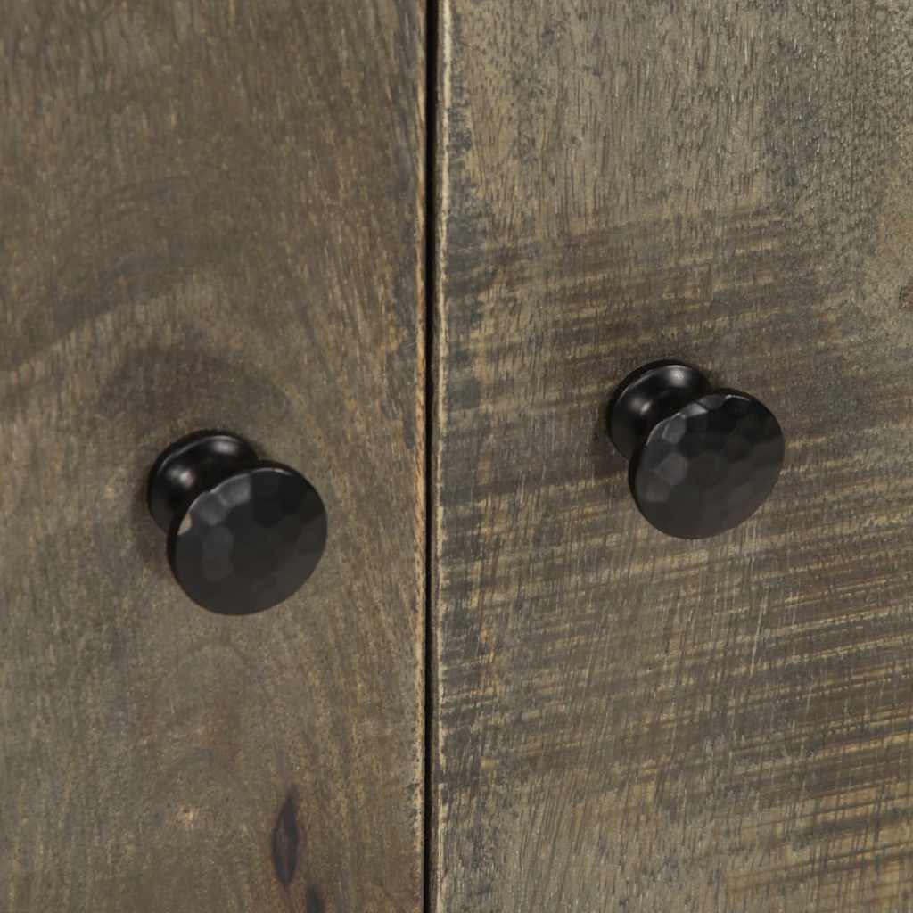 Dressoir 60x33x75 cm massief mangohout is nu te koop bij PeponiXL, paradijselijk wonen!