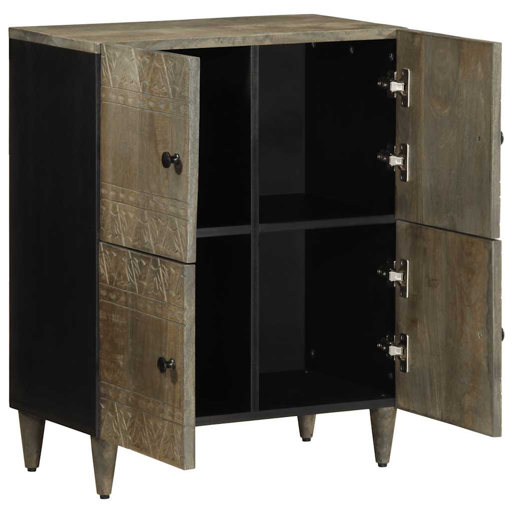 Dressoir 60x33x75 cm massief mangohout is nu te koop bij PeponiXL, paradijselijk wonen!