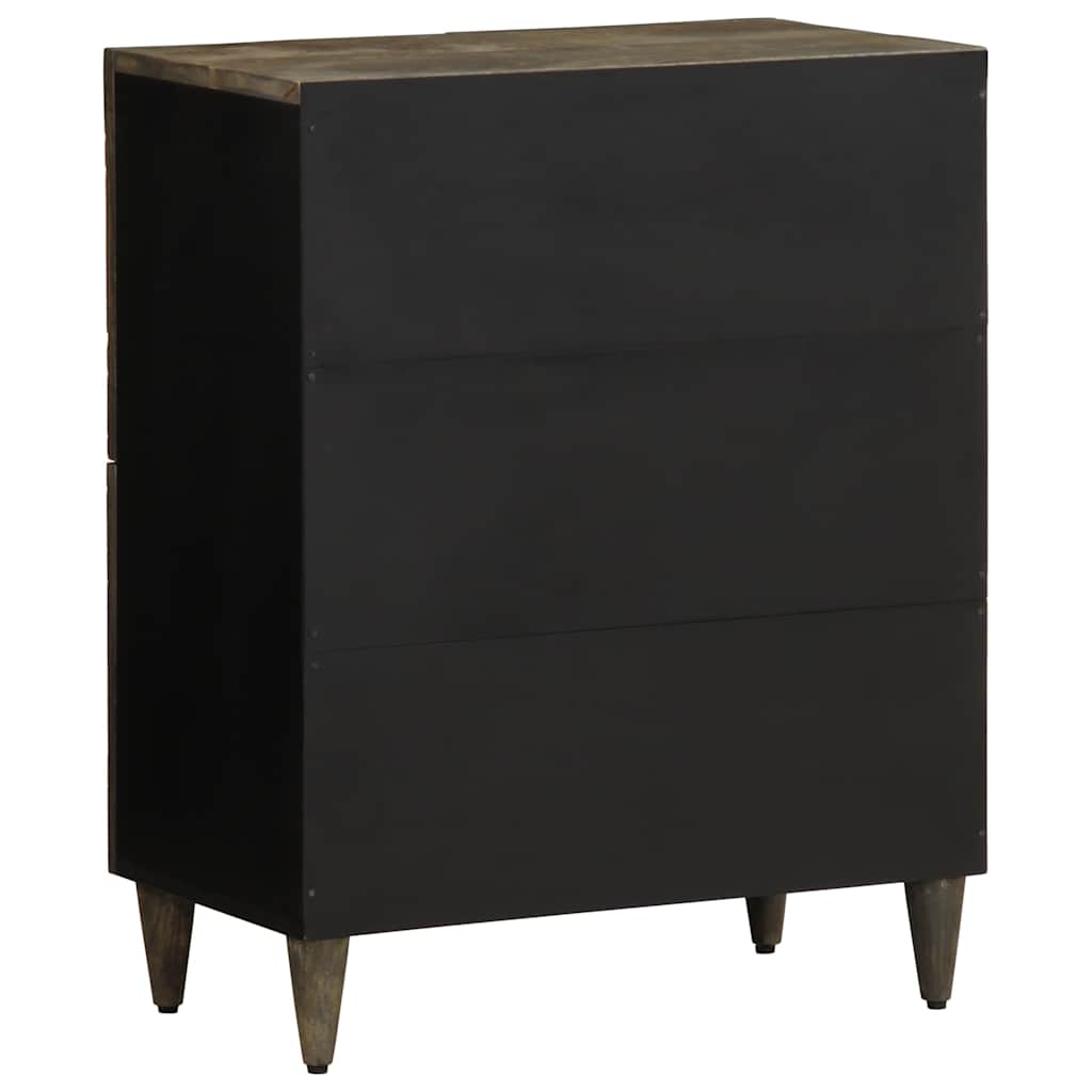Dressoir 60x33x75 cm massief mangohout is nu te koop bij PeponiXL, paradijselijk wonen!