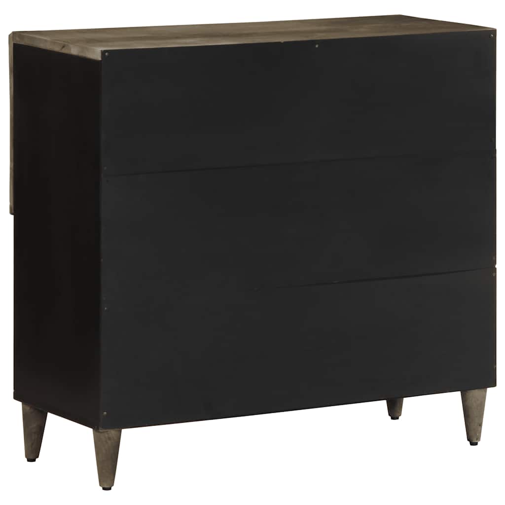 Dressoir 80x33x75 cm massief mangohout is nu te koop bij PeponiXL, paradijselijk wonen!