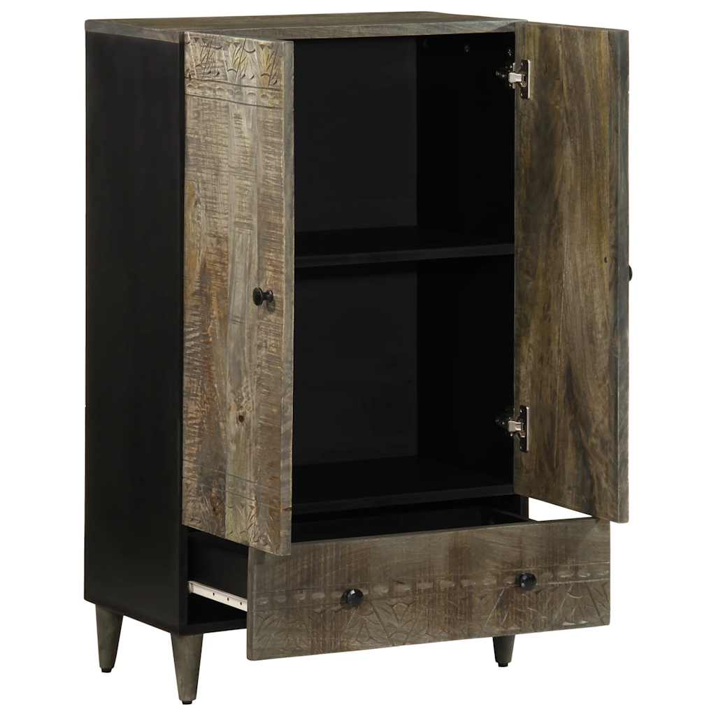 Hoge kast 60x33x100 cm massief mangohout is nu te koop bij PeponiXL, paradijselijk wonen!