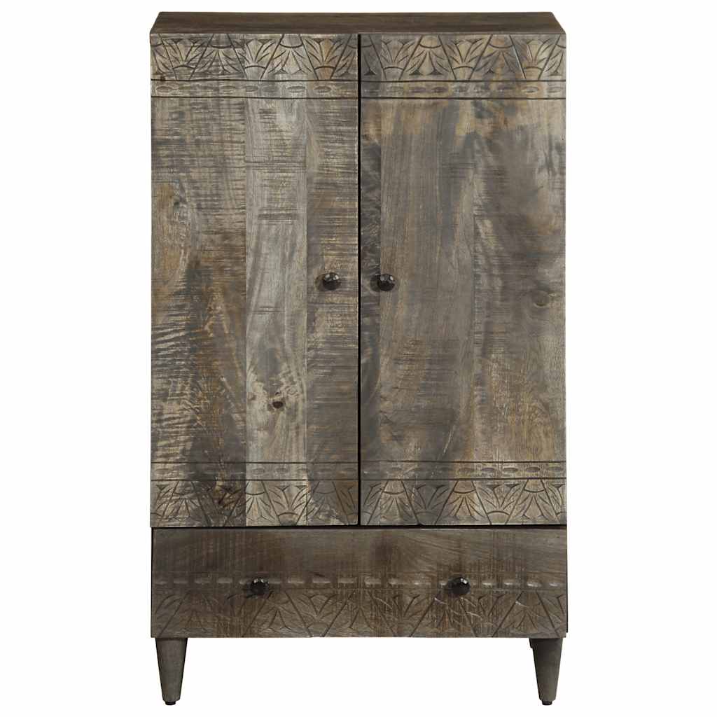 Hoge kast 60x33x100 cm massief mangohout is nu te koop bij PeponiXL, paradijselijk wonen!