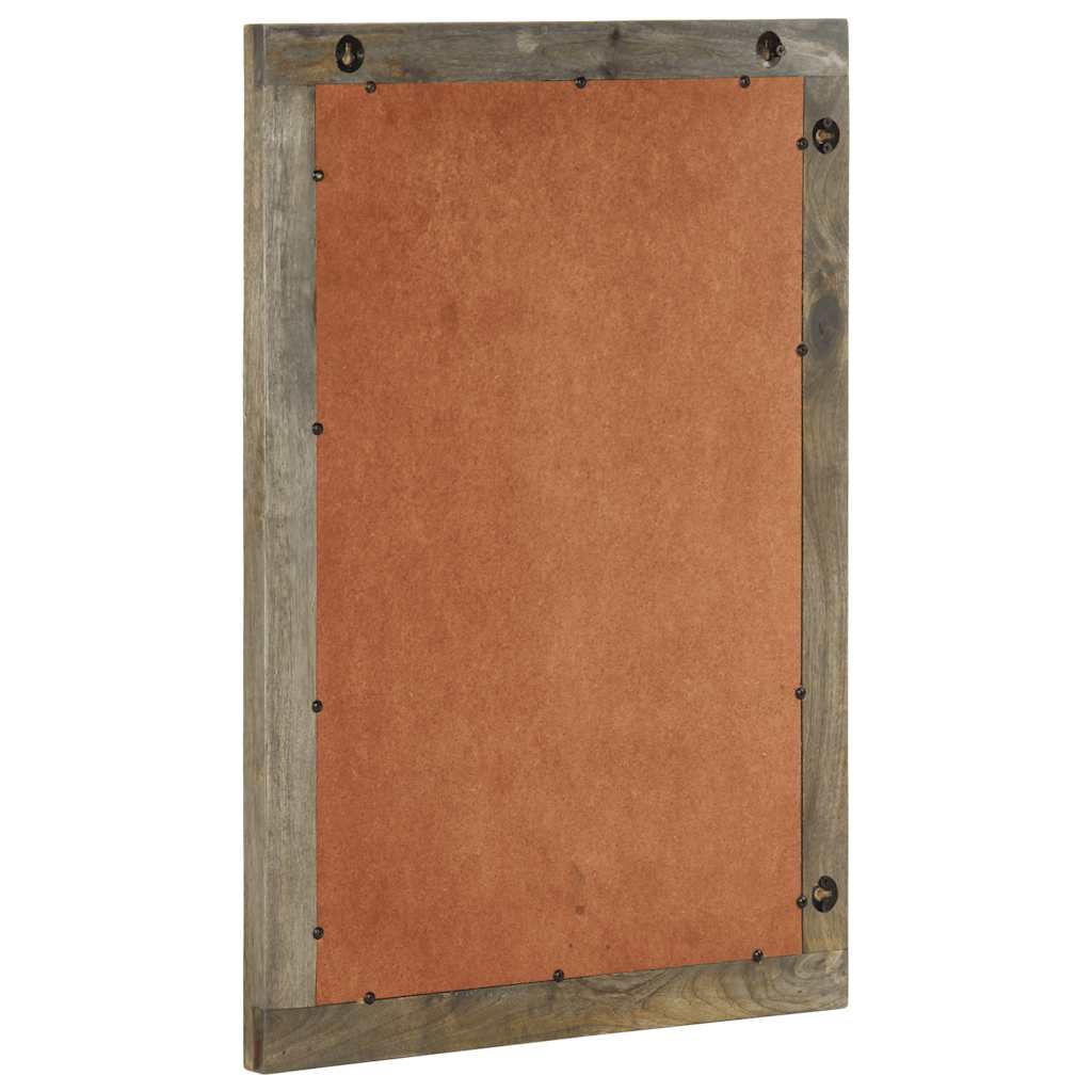 Badkamerspiegel 50x2,5x70 cm massief mangohout is nu te koop bij PeponiXL, paradijselijk wonen!