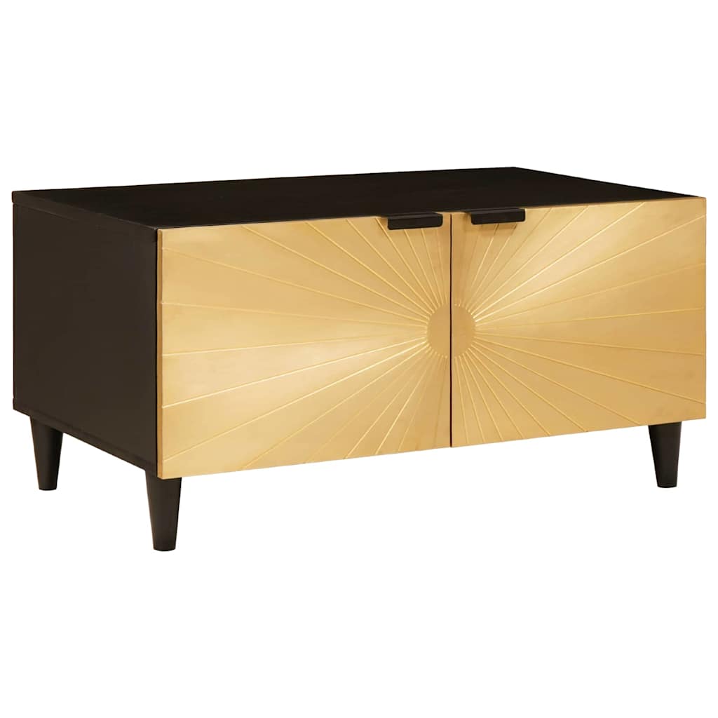 Salontafel 80 x 50 x 40 cm Massief Mango Hout is nu te koop bij PeponiXL, paradijselijk wonen!