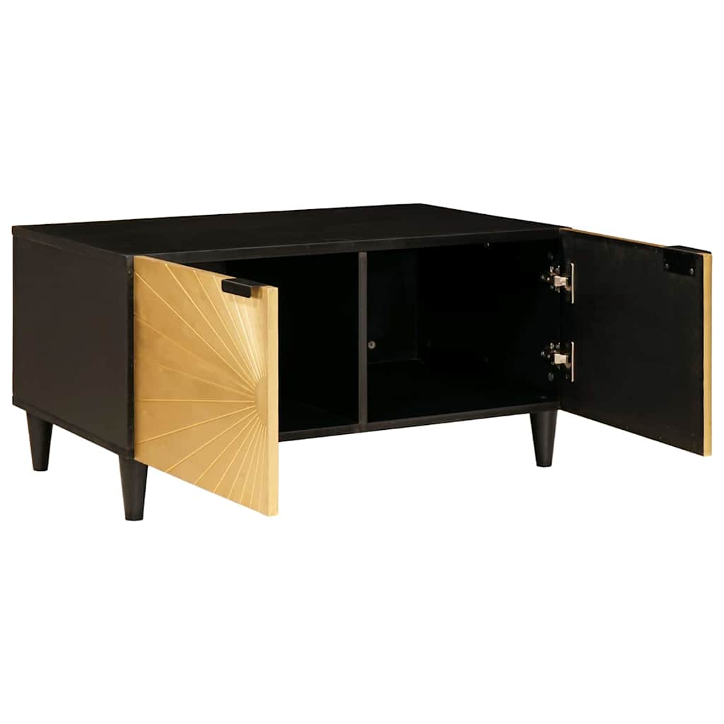 Salontafel 80 x 50 x 40 cm Massief Mango Hout is nu te koop bij PeponiXL, paradijselijk wonen!