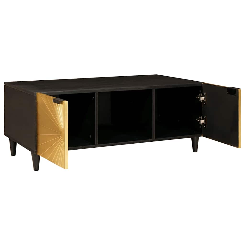 Salontafel 100 x 54 x 40 cm Massief Mango Hout is nu te koop bij PeponiXL, paradijselijk wonen!