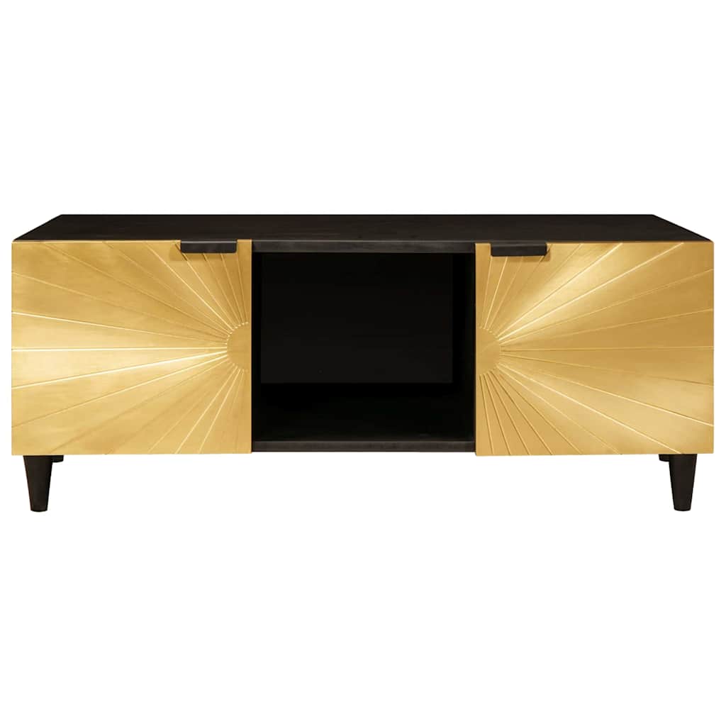 Salontafel 100 x 54 x 40 cm Massief Mango Hout is nu te koop bij PeponiXL, paradijselijk wonen!