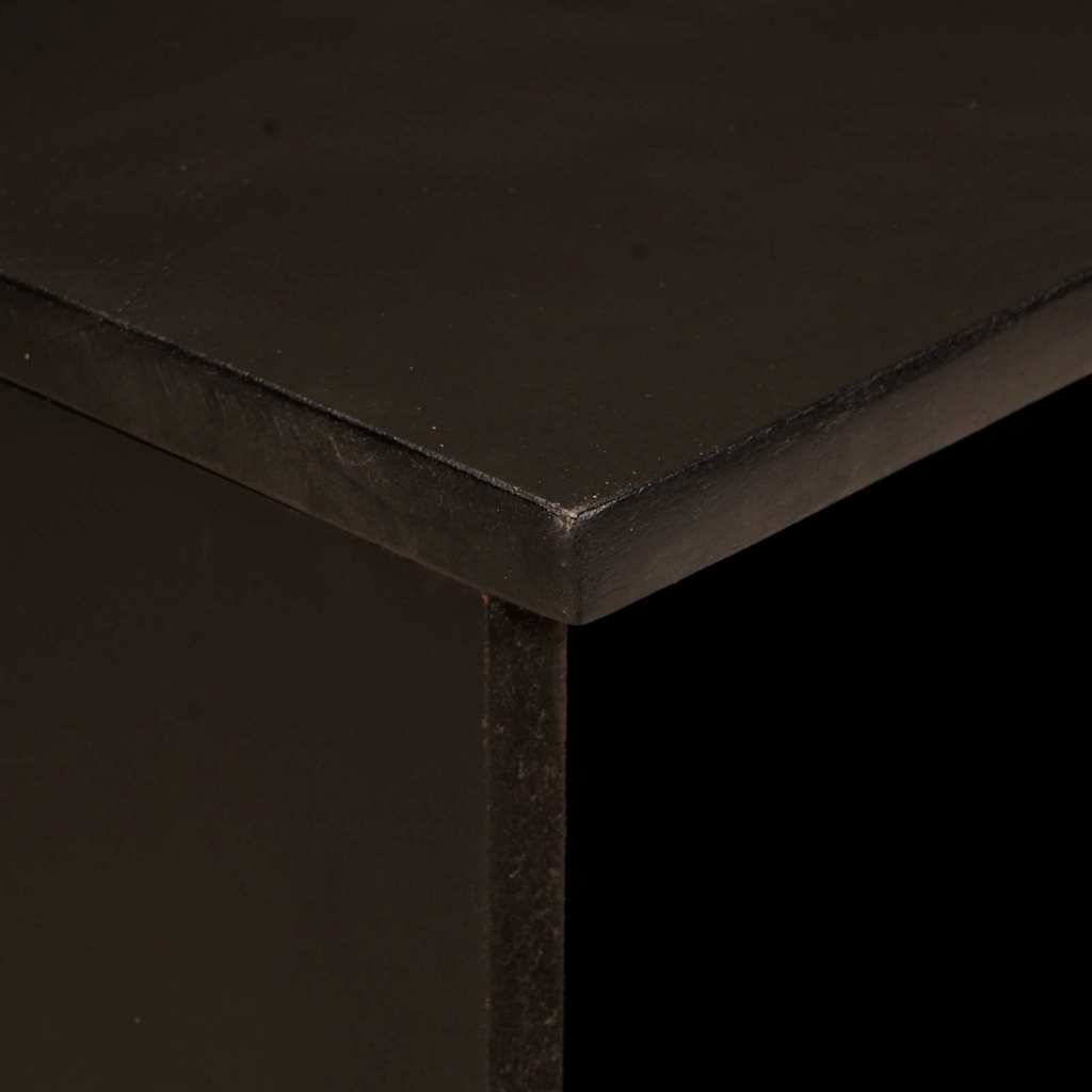 TV-kast met lade Zwart en Goud 100 x 33 x 46 cm Bewerkt hout is nu te koop bij PeponiXL, paradijselijk wonen!