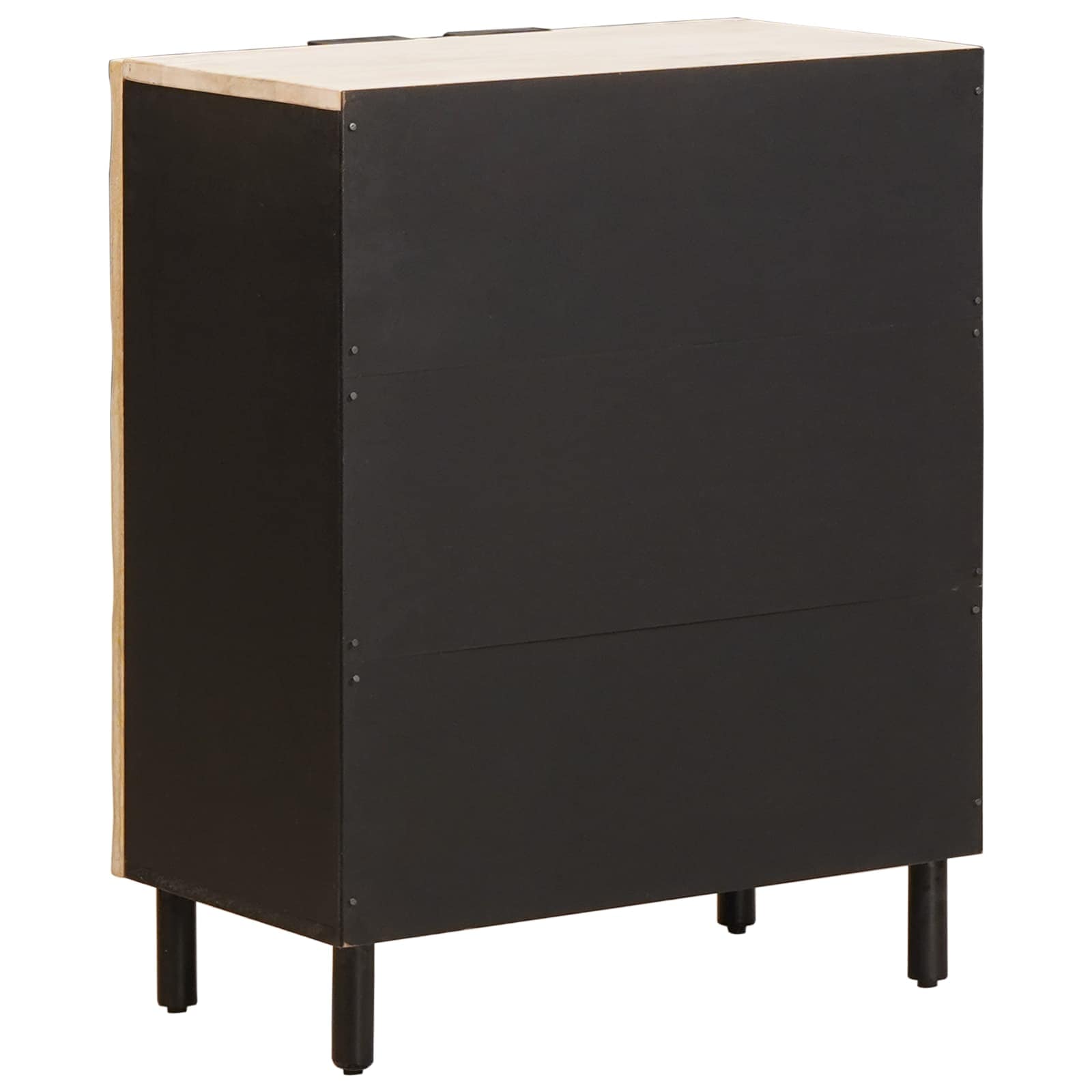 Dressoir Witte Was Afwerking 60 x 33 x 75 cm Massief Mango Hout is nu te koop bij PeponiXL, paradijselijk wonen!