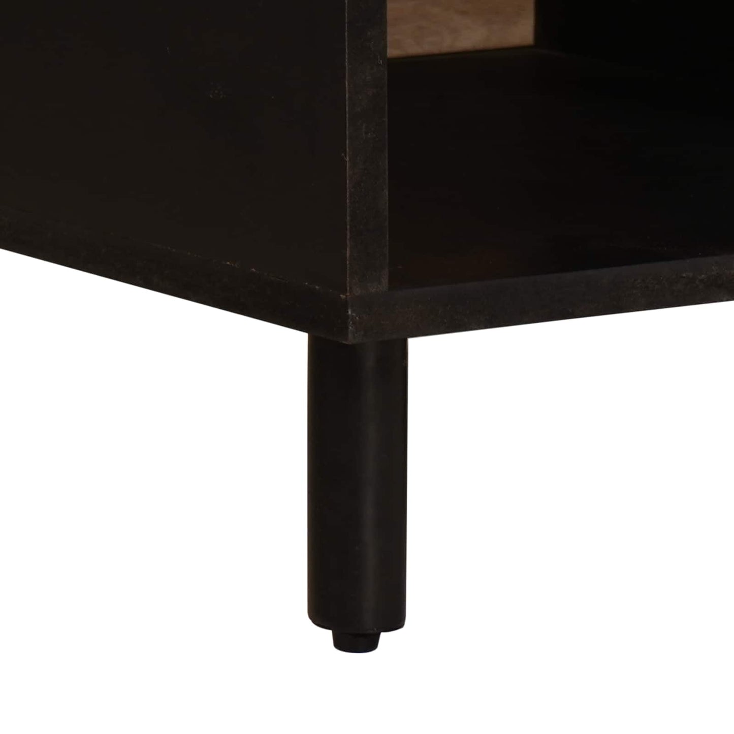 Salontafel Wit 80 x 50 x 40 cm Massief Mango Hout is nu te koop bij PeponiXL, paradijselijk wonen!