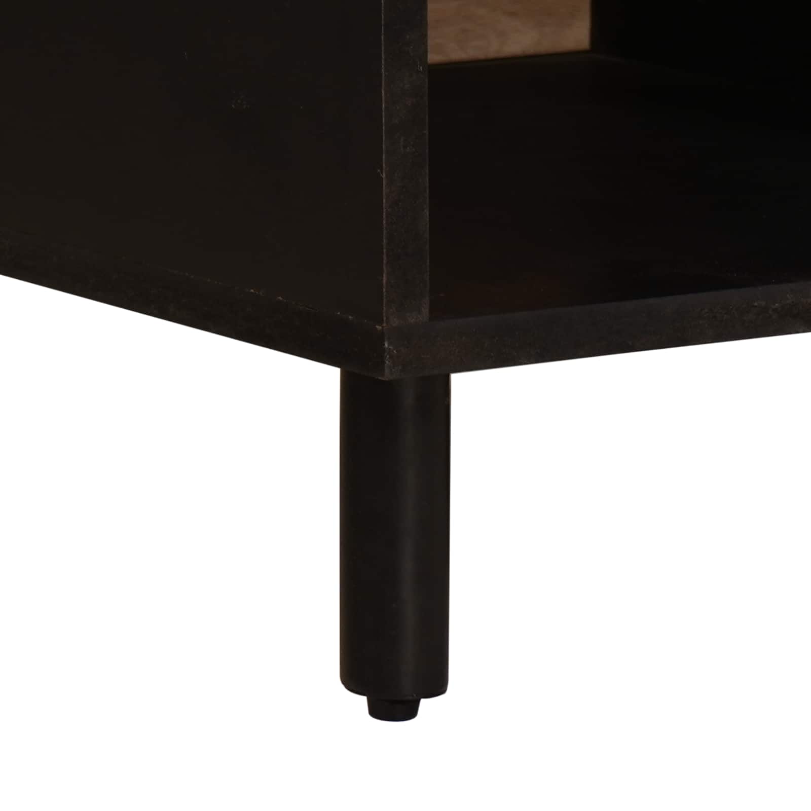 Salontafel Wit 80 x 50 x 40 cm Massief Mango Hout is nu te koop bij PeponiXL, paradijselijk wonen!