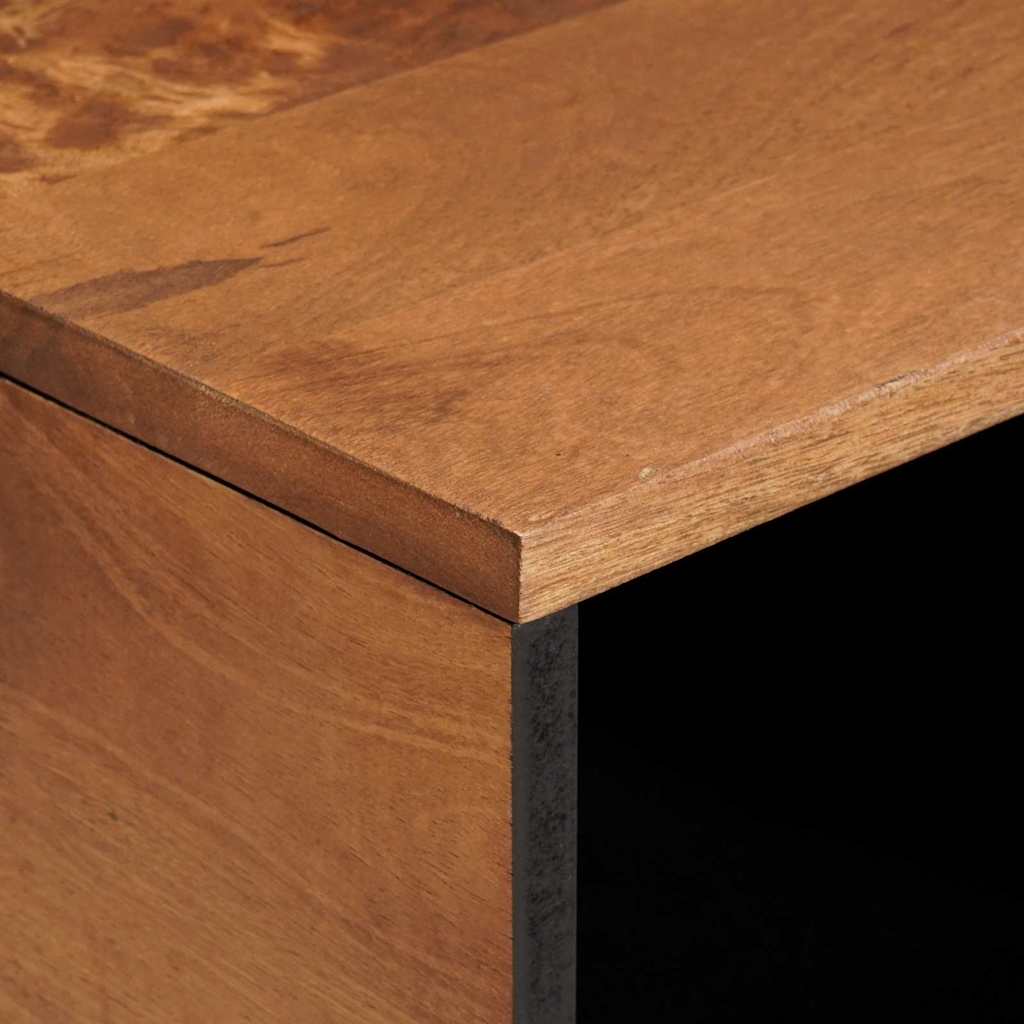 Salontafel Bruin 80 x 50 x 40 cm Massief Mango Hout is nu te koop bij PeponiXL, paradijselijk wonen!