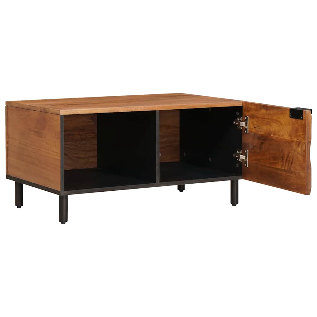 Salontafel Bruin 80 x 50 x 40 cm Massief Mango Hout is nu te koop bij PeponiXL, paradijselijk wonen!