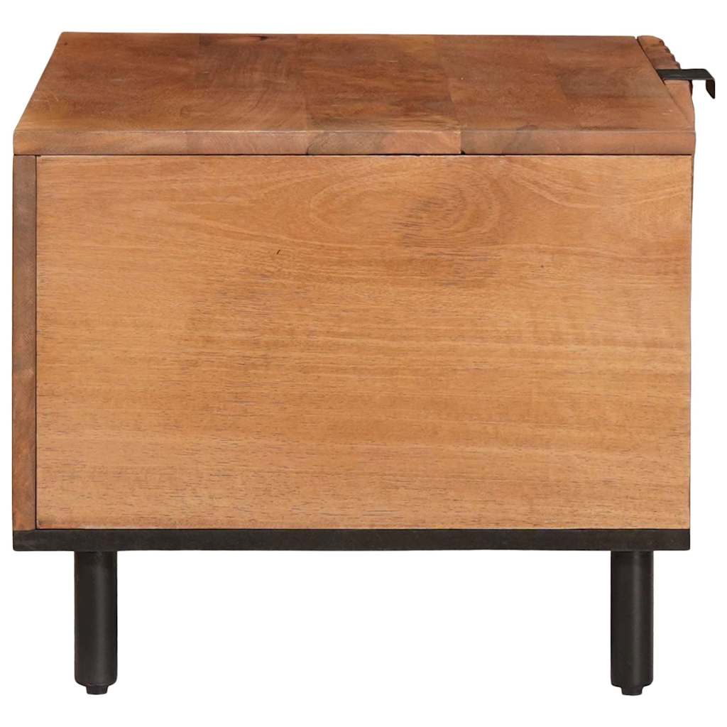 Salontafel Bruin 80 x 50 x 40 cm Massief Mango Hout is nu te koop bij PeponiXL, paradijselijk wonen!