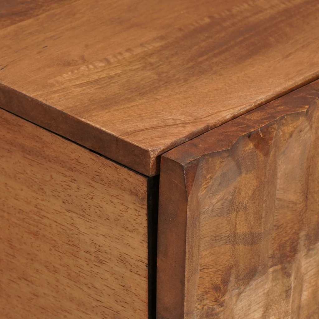 Salontafel Bruin 80 x 50 x 40 cm Massief Mango Hout is nu te koop bij PeponiXL, paradijselijk wonen!