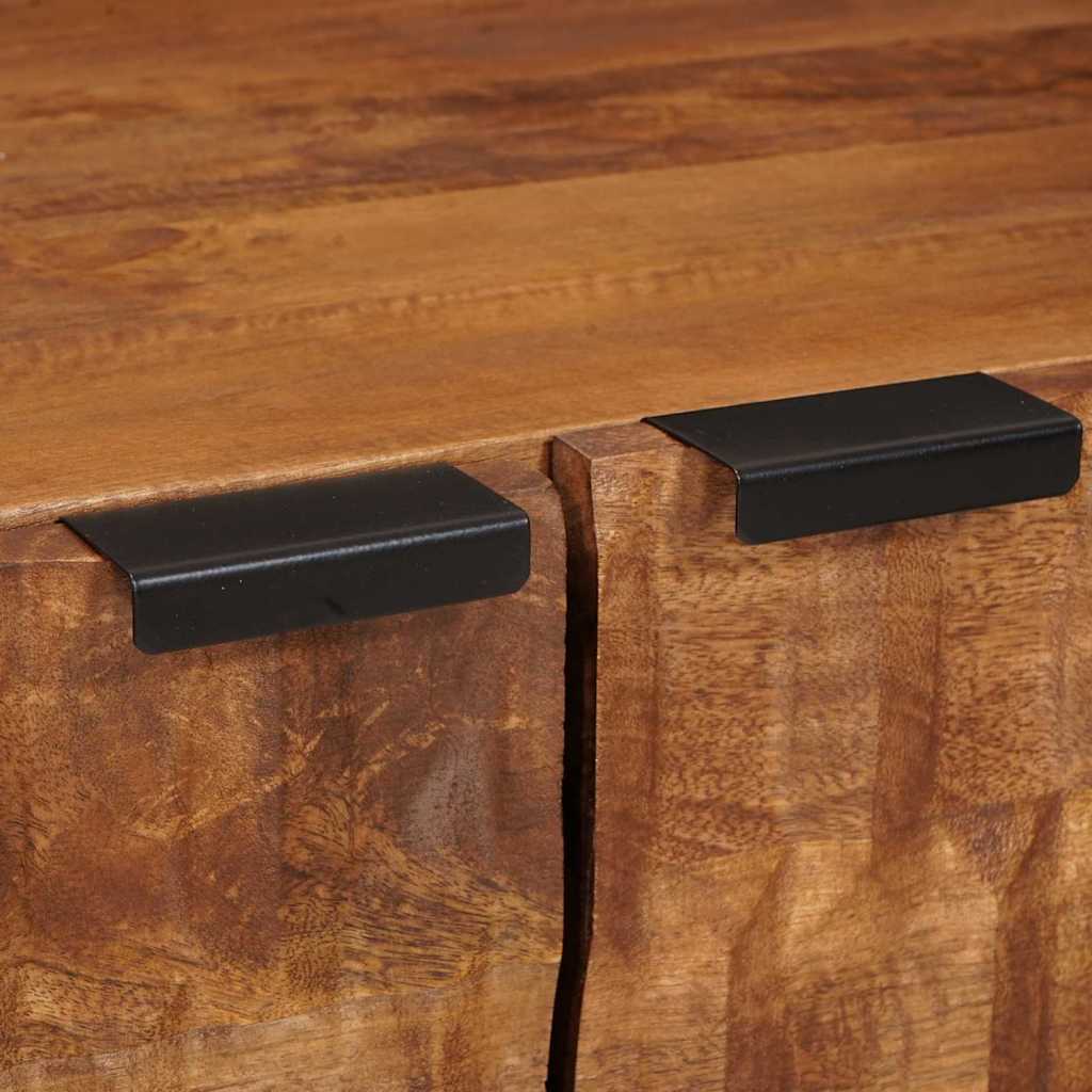 Salontafel Bruin 80 x 50 x 40 cm Massief Mango Hout is nu te koop bij PeponiXL, paradijselijk wonen!