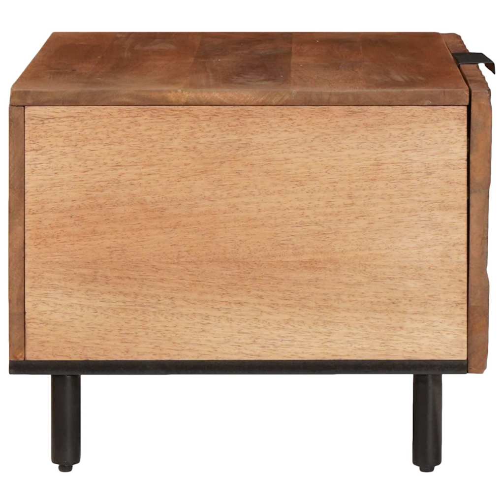 Salontafel Bruin 80 x 50 x 40 cm Massief Mango Hout is nu te koop bij PeponiXL, paradijselijk wonen!