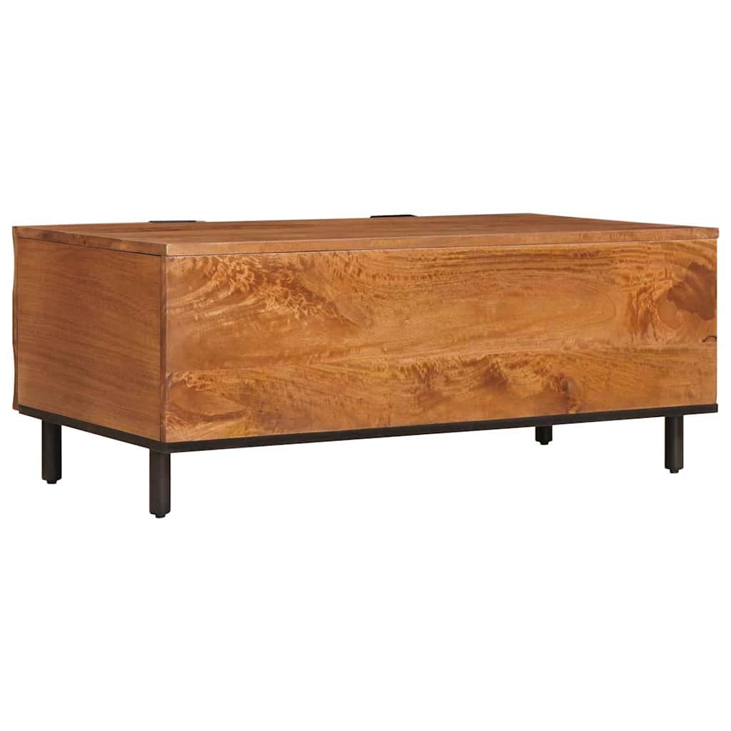 Salontafel Bruin 100 x 54 x 40 cm Massief Mango Hout is nu te koop bij PeponiXL, paradijselijk wonen!