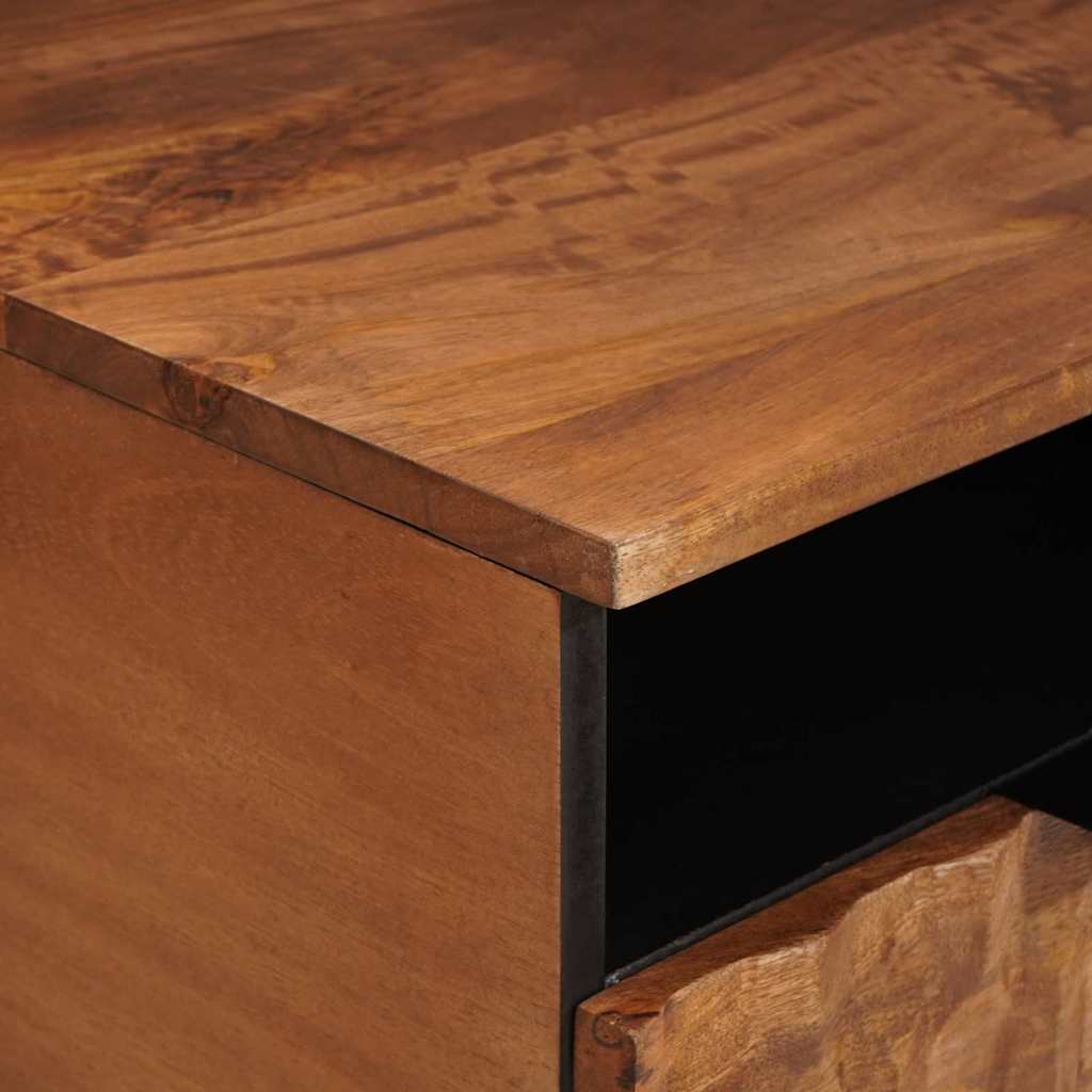 Salontafel met lade Bruin 80 x 54 x 40 cm Massief Mango Hout is nu te koop bij PeponiXL, paradijselijk wonen!