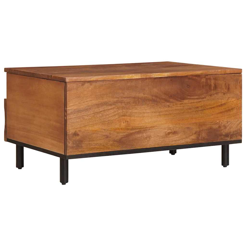Salontafel met lade Bruin 80 x 54 x 40 cm Massief Mango Hout is nu te koop bij PeponiXL, paradijselijk wonen!