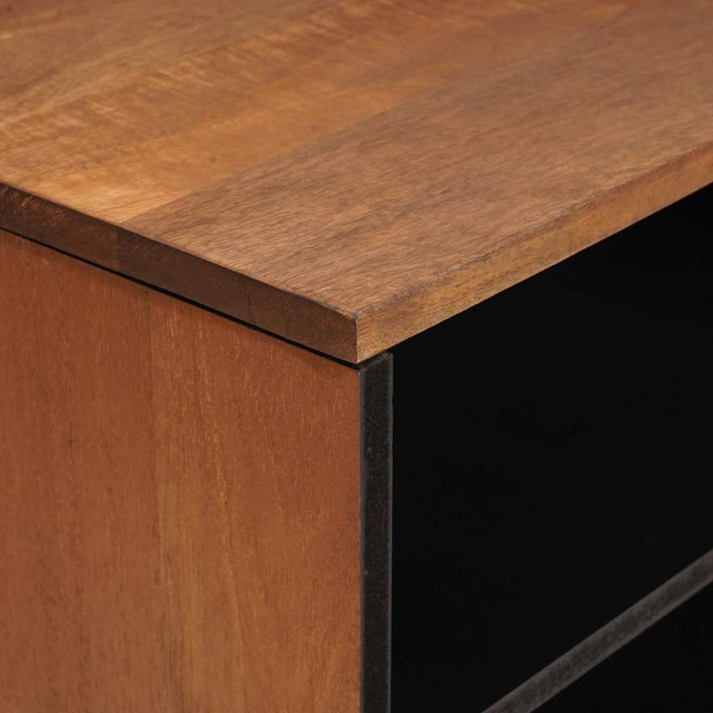 TV-kast met opslag Acacia Bruine Afwerking 80 x 33 x 46 cm is nu te koop bij PeponiXL, paradijselijk wonen!