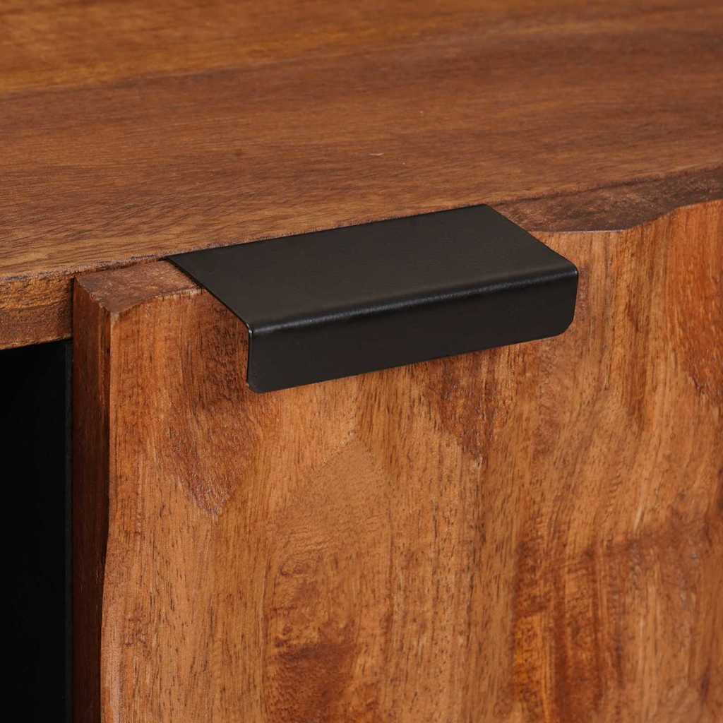 TV-kast met opslag Acacia Bruine Afwerking 80 x 33 x 46 cm is nu te koop bij PeponiXL, paradijselijk wonen!