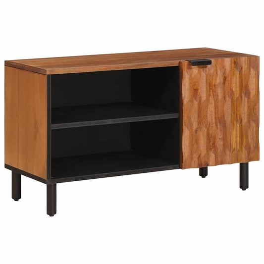 TV-kast met opslag Acacia Bruine Afwerking 80 x 33 x 46 cm is nu te koop bij PeponiXL, paradijselijk wonen!