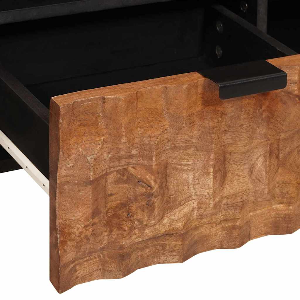 TV-kast met lade Acacia Bruine Afwerking 100 x 33 x 46 cm is nu te koop bij PeponiXL, paradijselijk wonen!