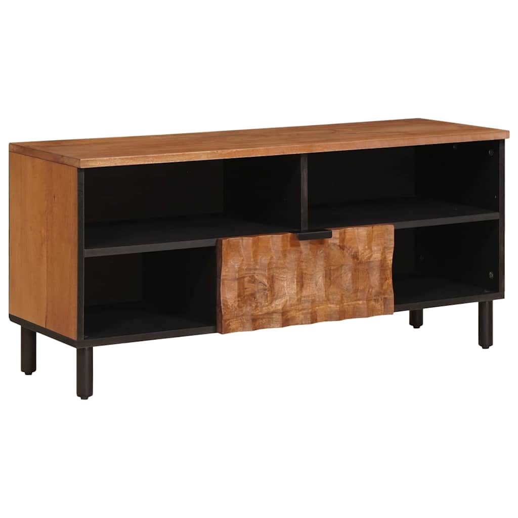 TV-kast met lade Acacia Bruine Afwerking 100 x 33 x 46 cm is nu te koop bij PeponiXL, paradijselijk wonen!
