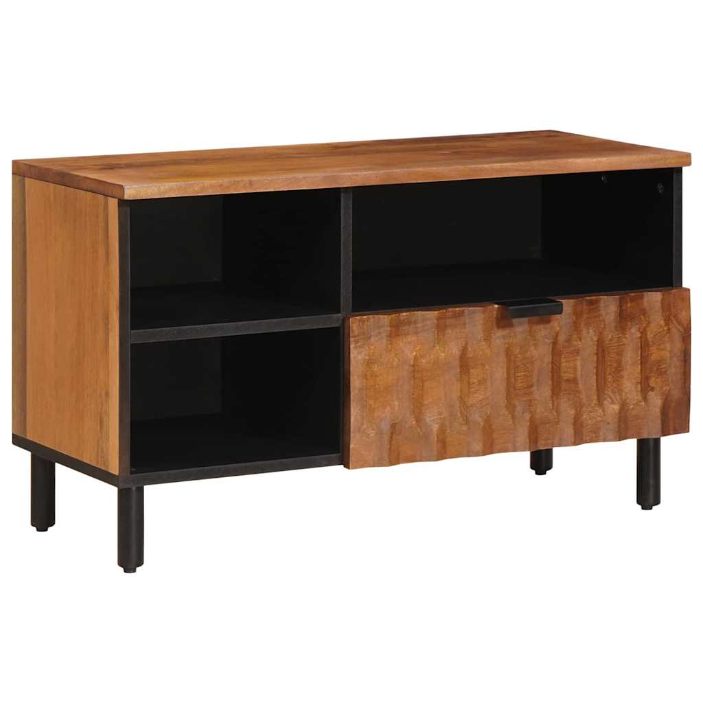 TV-kast met lade Acacia Bruine Afwerking 80 x 33 x 46 cm is nu te koop bij PeponiXL, paradijselijk wonen!