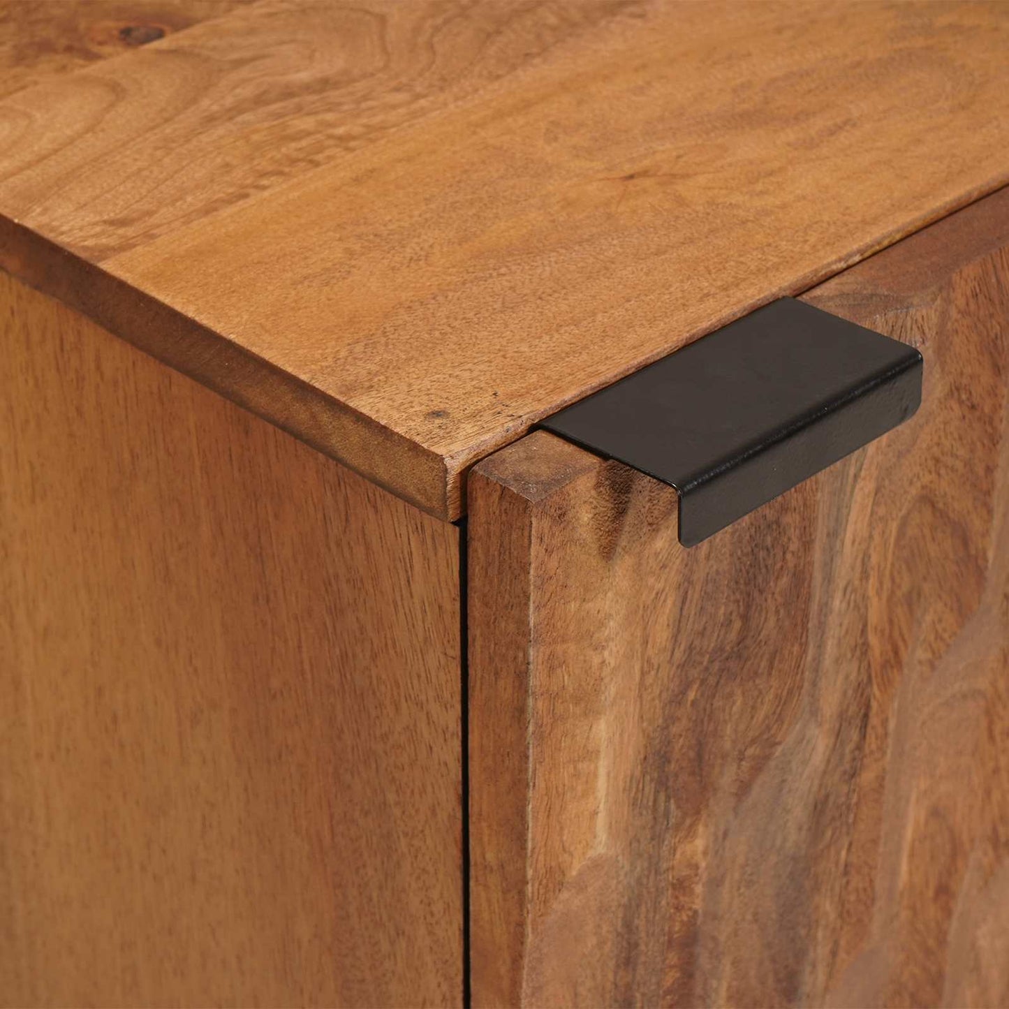 Badkamer Hangkast Bruin 38 x 33 x 48 cm Massief Mango Hout is nu te koop bij PeponiXL, paradijselijk wonen!