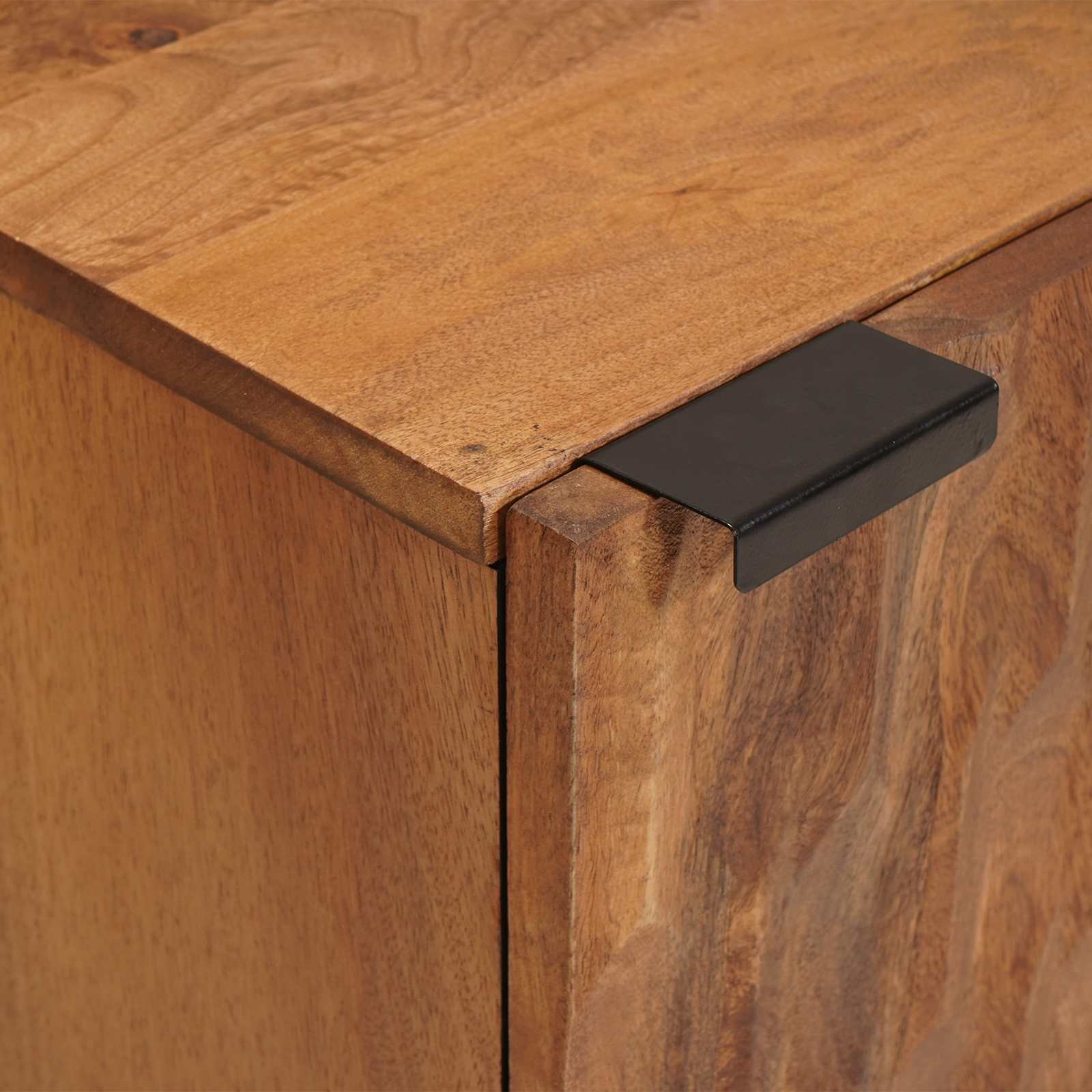 Badkamerkast met plank Bruin 38 x 33 x 58 cm Massief Mango Hout is nu te koop bij PeponiXL, paradijselijk wonen!