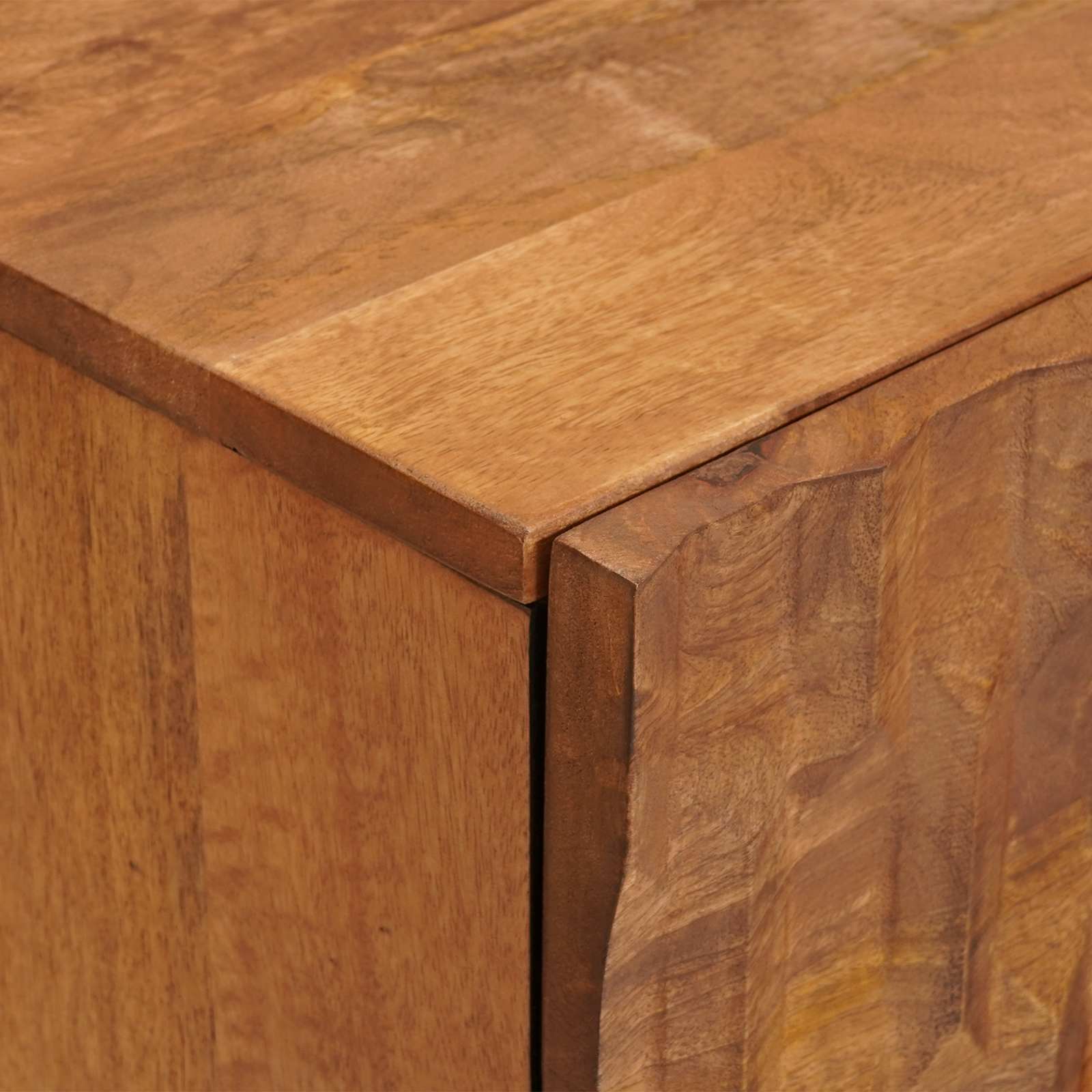 Dressoir met lade Acacia Bruine Afwerking 40 x 33 x 75 cm is nu te koop bij PeponiXL, paradijselijk wonen!