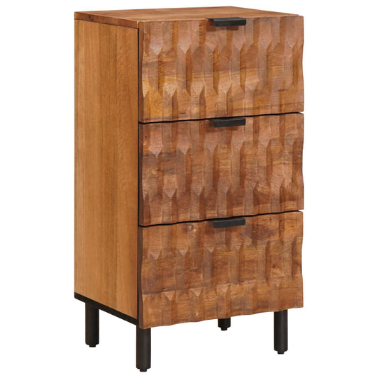 Dressoir met lade Acacia Bruine Afwerking 40 x 33 x 75 cm is nu te koop bij PeponiXL, paradijselijk wonen!