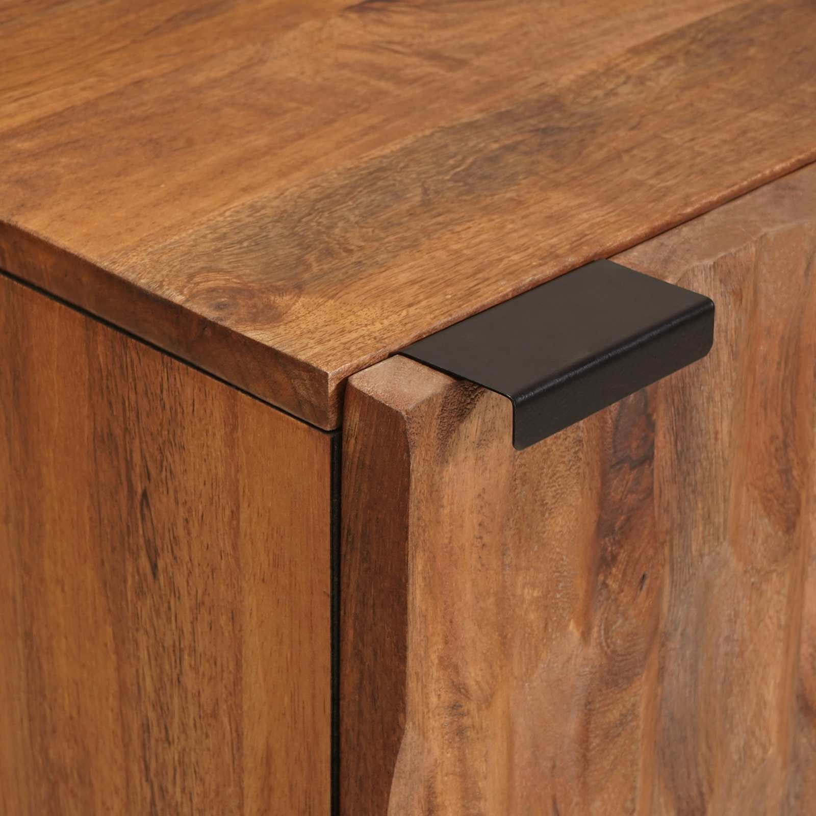 Dressoir met opslag Acacia Bruine Afwerking 40 x 33 x 75 cm is nu te koop bij PeponiXL, paradijselijk wonen!