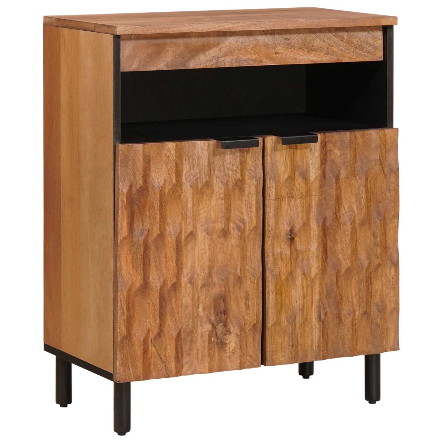 Dressoir met opslag Acacia Bruine Afwerking 60 x 33 x 75 cm is nu te koop bij PeponiXL, paradijselijk wonen!