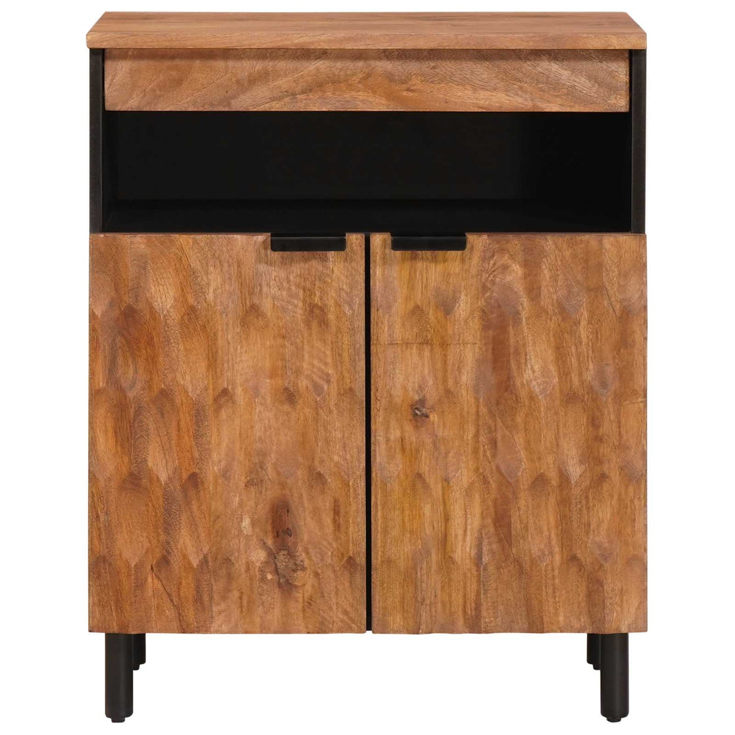 Dressoir met opslag Acacia Bruine Afwerking 60 x 33 x 75 cm is nu te koop bij PeponiXL, paradijselijk wonen!