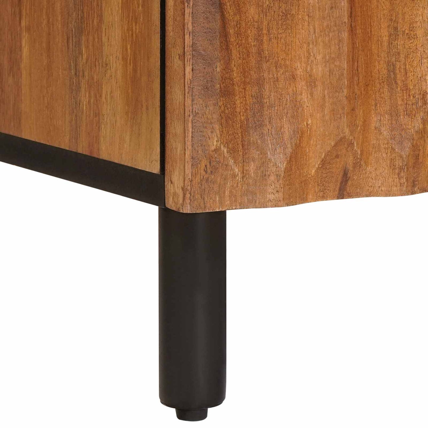 Dressoir met opslag Acacia Bruine Afwerking 60 x 33 x 75 cm is nu te koop bij PeponiXL, paradijselijk wonen!