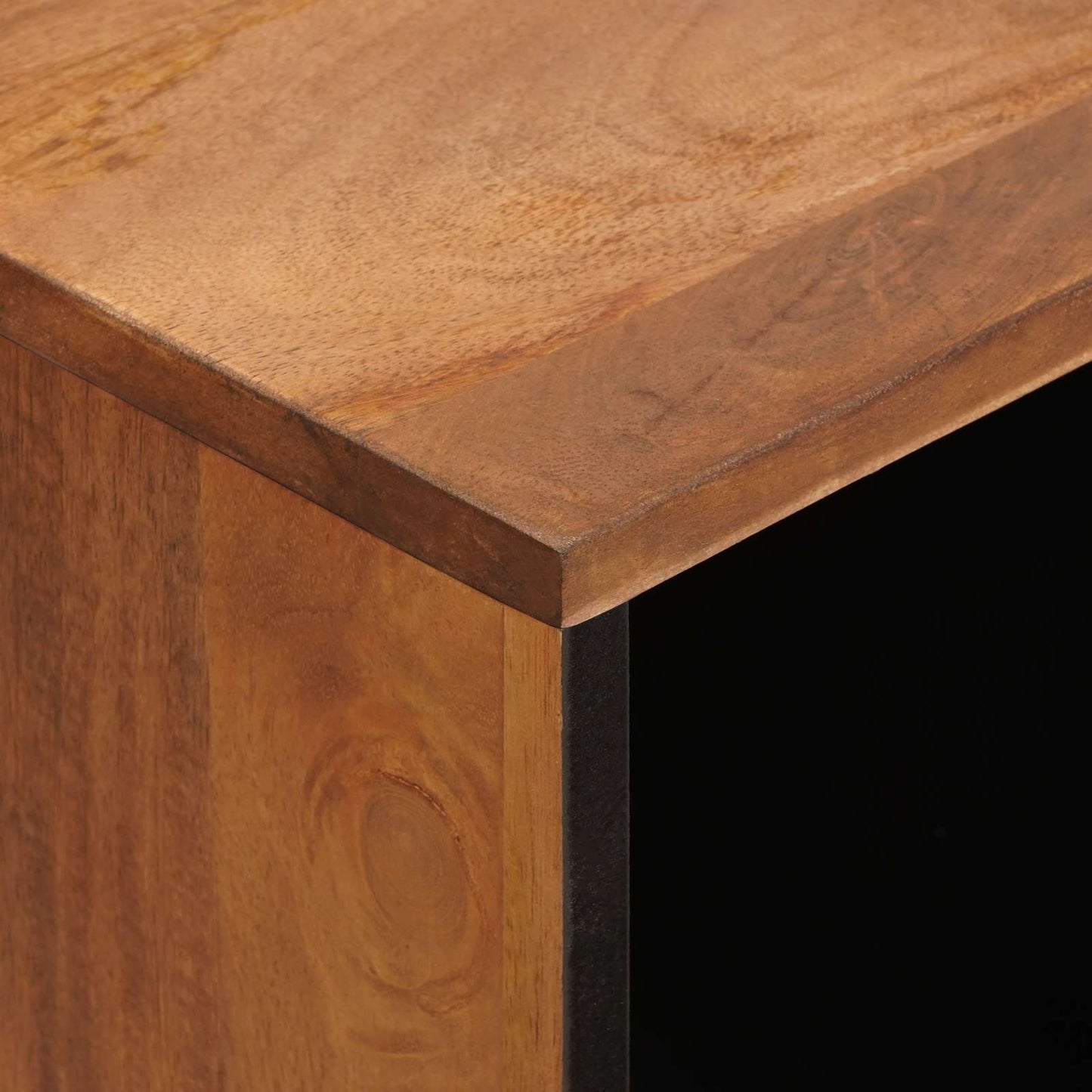 Dressoir met opslag Acacia Bruine Afwerking 80 x 33 x 75 cm is nu te koop bij PeponiXL, paradijselijk wonen!