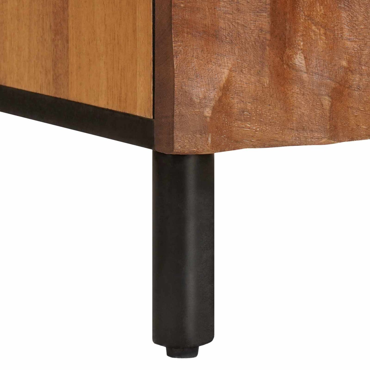 Dressoir met opslag Acacia Bruine Afwerking 80 x 33 x 75 cm is nu te koop bij PeponiXL, paradijselijk wonen!